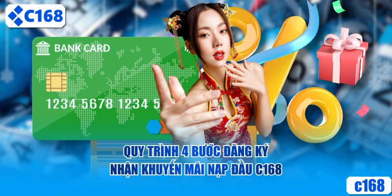 Quy trình 4 bước đăng ký nhận khuyến mãi nạp tiền